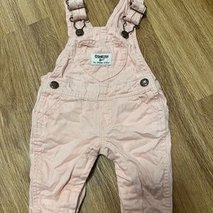 Oshkosh baby overalls- pink